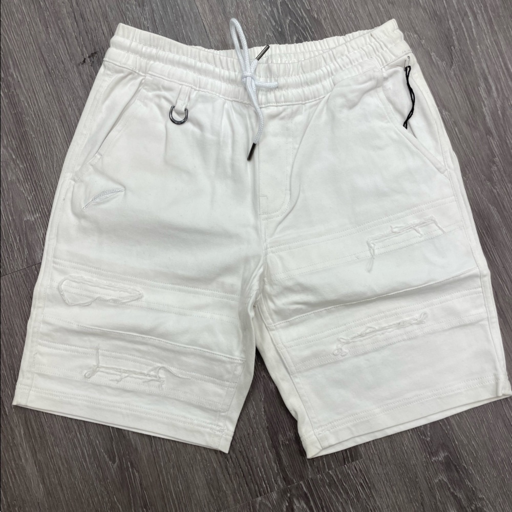Publish Brand “Inigo” White Shorts